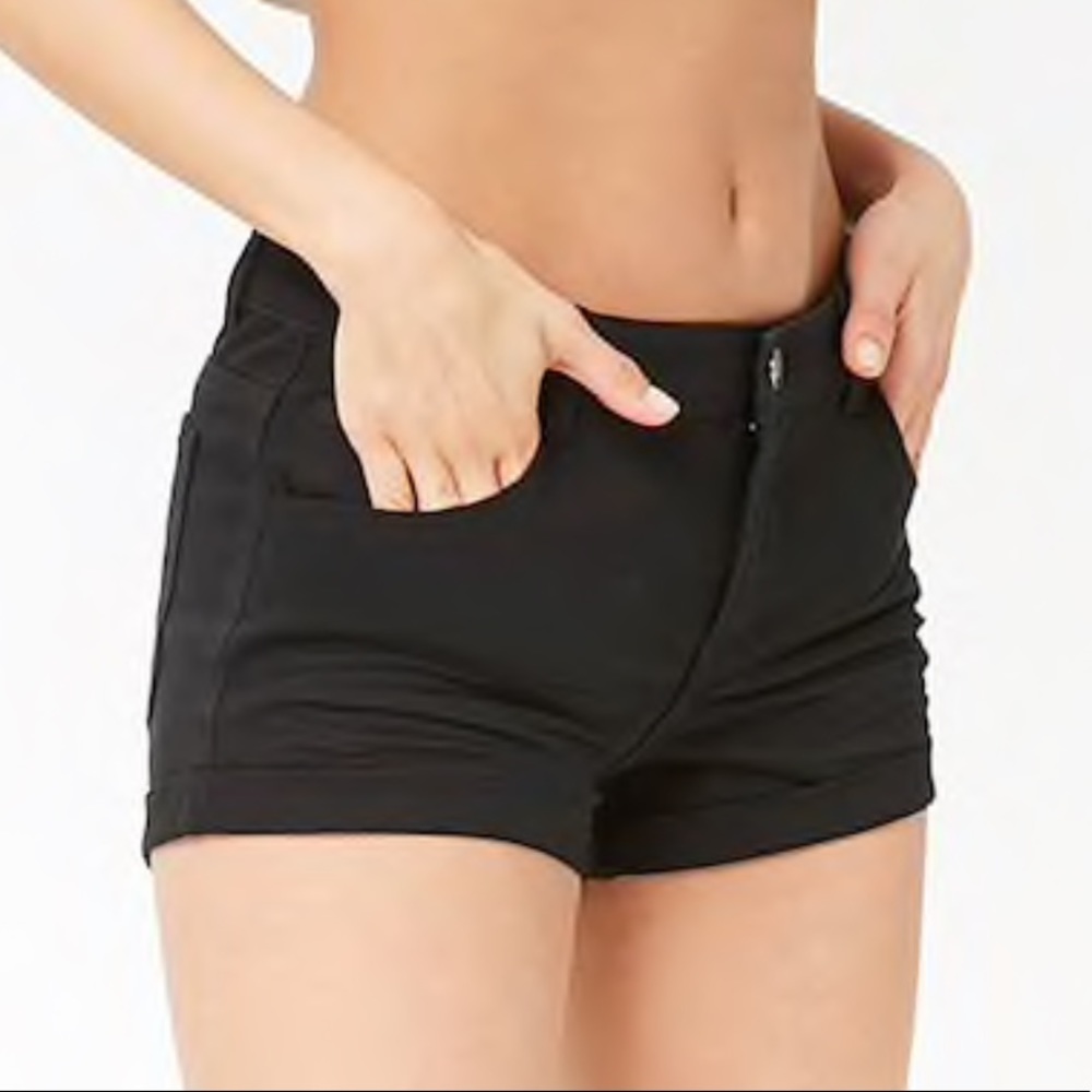 Forever 21 cuffed shorts
